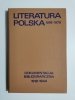 LITERATURA POLSKA 1918-1975 DOKUMENTACJA BIBLIOGRAFICZNA 1918-1944 